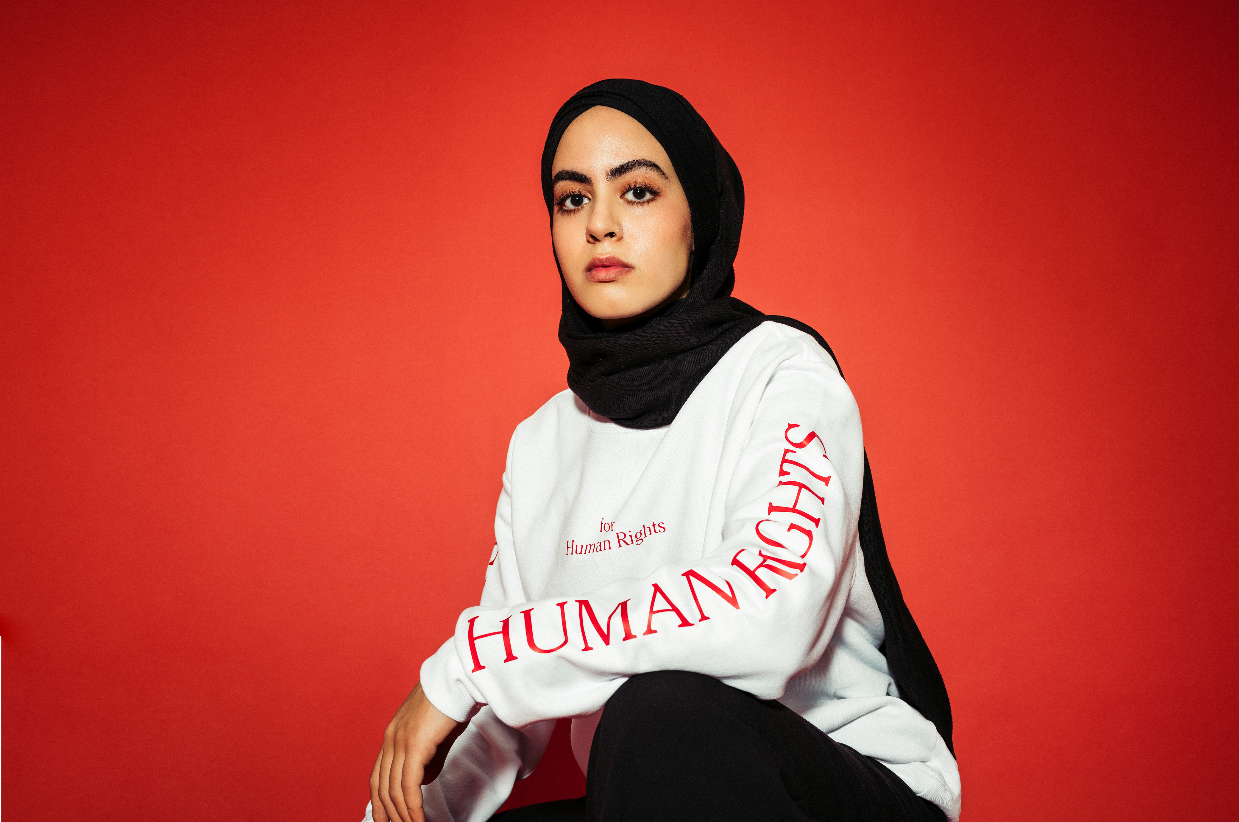 Jonas Weber – For Human Rights Wearable Declaration Editorial, Creative Direction, 2019 